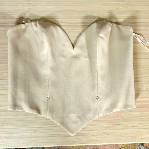 Pronovias Strapless Bodice Top - New Without Tags - Picture 1 of 5